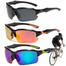 4PCS Wandern Angeln Camping Radfahren Sonnenbrille Mode UV400 Klettern Fahren Golf Reise Gläser