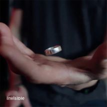 Trucchi magici con anello galleggiante Gioca con penna a sfera Effetto galleggiante di tuta invisibile Potenti oggetti di scena magici Primo piano Oggetti di scena Trucco