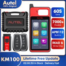 Autel MaxiIM KM100 KM100X Schlüsselwerkzeug Auto IMMO Universal Key Generator Kit unterstützt alle Schlüssel verloren, löschen Schlüssel Schlüsselprogrammierer, Schlüssel hinzufügen