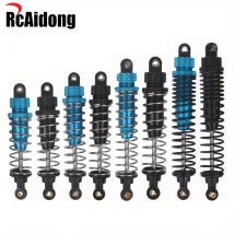 2pcs Aluminum Oil Shocks Absorbers 75mm 85mm 95mm 105mm Oil-Filled Dampers for 1/10 RC Crawler Car Off-Road Buggy SCX10 D90
