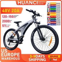 Rower elektryczny HUANCI Q5 2000W, rowery elektryczne 27,5 cala, rower elektryczny 48V 20AH, elektryczny e-bike, rower górski dla dorosłych, fatbike