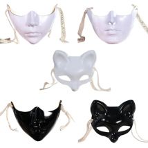 Maskerade-Halbgesichtsmaske für Damen und Herren, Cosplay, Halloween-Augenmaske, Kostümdekoration, Maskerade-Augenbedeckung,