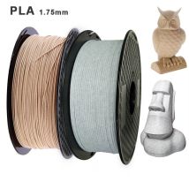 3D Printer Filament PLA 1.75mm Wood Marble Special Effect 3D Printing Materials 1kg/500g/250g Plastic Filament Wooden Rainbow
