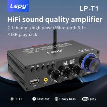 LEPY-T1 30Wx2+60W Verstärker High Power 2.1 Kanal Super Bass Subwoofer Bluetooth 5.1 Koaxial USB Fernbedienung Funktion