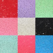 1000-2000 stücke 4mm Mehrfarbige Kunststoff Runde Spacer Lose Perlen Für Schmuck Handgemachte Armbänder Halsketten DIY Zubehör