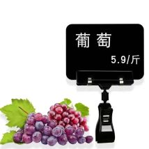 10 Stück Werbe-Poster-Displayrahmen, modischer Pop-Preisclip-Halter für Gemüse und Obst für Supermärkte