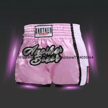 Kurze Muay Thai Boxshorts Damen Herren Kinder Junge Mädchen Kampfsport MMA Kleidung Gym Grappling Kickboxen Käfig Kampfhose Rosa