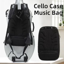 Oxford Cloth Cello Case Music Bag Large-capacity Shoulders Waterproof Comfortable Music Bag Musical Instrument Accessories
