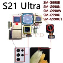 Full Set Vorne Hinten Kamera Für Samsung Galaxy S21 Ultra 5G G998B G998U Frontal Selfie Zurück Rückseite Kamera Modul ersatzteile