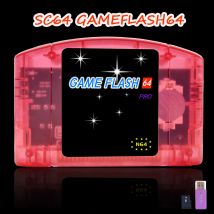 Nuevo SC64 verano 1200-en-1 consola de juegos clásica versiones japonesas europeas N64 Compatible con sistema multijuego