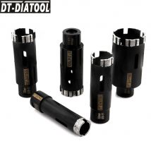 DT-DIATOOL Diamantbohrer Lochsäge Bohrkernbohrer für Granit Marmor Bohrer M14 Gewindebohrer Diamantkrone