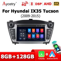 Carplay Android 14 7 ''Auto Stereo autoradio per Hyundai IX35 Tucson 2009-2015 Android AUTO 2 din autoradio Multimedia 4G LTE