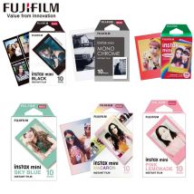 Fujifilm Instax Mini Film Mini 12 9 Papier fotograficzny 10/20/30 arkuszy Biała tęcza do aparatu