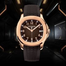 Top Brand Luxury Rose Gold Rubber Strap 316L Stainless Steel Sappire Glass Male Mechanical Automatic Movt Luminous Mens Watches