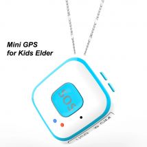 Mini Localizzatore GPS Bambini Anziani Localizzatore GPS V28 Ciondolo Chiamate bidirezionali Allarme caduta APP gratuita WIFI GPS LBS Tracciamento Chiamate SOS Novità