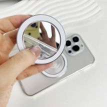 Handygriff Grundlegende Materialien Transparenter magnetischer Spiegel-Telefonständer für IPhone 15 14 13 12 11 Pro Max Magsafe Socket