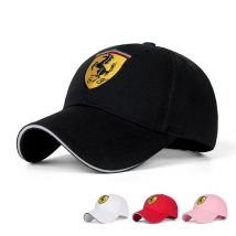 Adjustable Car Casual Baseball Cap Embroidery Emblem Hat Outdoor Sports Hats For Ferrari SJ 308 GT4 328 GTB GTS F355 Modena F430