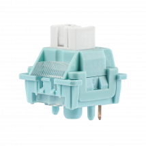 100 Pieces LEOBOG Ice Vein 42gf 5-Pin Pre-Lubed Linear Mechanical Keyboard Switches with POM Stem Light Diffuser for MX Keycaps