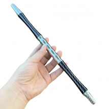 1Pc 35cm Hookah Handle Removable Carbon Fibre Mouthpieces Shisha Narguile Chicha Cachimbas Accessories