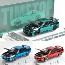 TimeTop 1:64 R32 R34 Druckguss-Modellauto