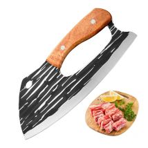 Nóż uniwersalny, tasak do mięsa, nóż do siekania warzyw, nóż do filetowania kurczaka i ryb, noże kuchenne, rękojeść drewniana, nóż rzeźniczy do ostrzenia, nóż do usuwania kości, narzędzia szefa kuchni