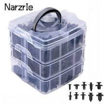 300/620PCS Klipsy samochodowe Mieszane zapięcia samochodowe Panel wykończenia drzwi Automatyczny zderzak Nit ustalający Push Pokrywa silnika Klips błotnika