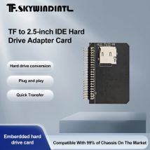 Micro SD auf 2,5" IDE 44-Pin-Adapterkarte 44-Pin-Stecker SDHC/SDXC-Speicherkartenkonverter für Laptop Notebook