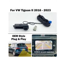 Auto-Rückfahrkamera für VW Tiguan II MK2 2016 2017 2018 2019 2020 2021 2022 2023 Fabrikbildschirm Zubehör im OEM-Stil