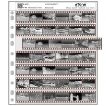 eTone Pagine di archiviazione di pellicole negative da 35/135mm borse senza acidi pagine preserver