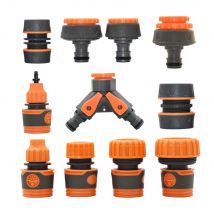 1/2'' 3/4'' 1'' Schlauch Schnellkupplung Nippel OD 16mm 20mm Gartenschlauch Waterstop Fittings Schläuche Reparatur Bewässerungspistole Adapter