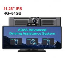 10.26 inch Car DVR Camera 4G RAM+64G ROM GPS Navigation Andriod 13 System 4G WiFi Carplayer Android Anto Dash Cam Video Recorder
