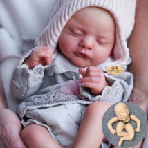 18-19 cali pusty zestaw Reborn Baby Sam niepomalowany niedokończony Bebe Reborn lalki formy części zestaw winylowy z korpusem z tkaniny