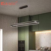 Nordic Modern LED Restaurant Chandelier  Aluminum Ceiling Chandelie  For Kitchen Living Room Hanging Chandelier Lustre Lighting