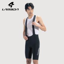 LAMEDA Radsport-Trägerhose für Herren mit EI Stressabbau-Polstern, Professionelle Rennrad-Shorts, Sommer-Fahrradbekleidung