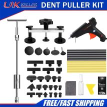 Car Dent Repair Tool Kit - Complete DIY Paintless Dent Removal Tool Set with Glue Gun & Puller Shiped from UK