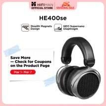 HIFIMAN HE400SE Cuffie cablate magnetiche planari full-size over-ear open-back con magneti furtivi
