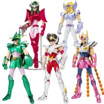 19 centimetri Saint Seiya Anime Figure Mito Panno EX Pegasus Drago Shiryu Hyoga Cygnus Phoenix Ikki Action Figure Collezione Modello Giocattolo