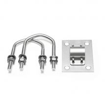 Clip per Antenna in fibra di vetro Omni da 20mm supporto per staffa Anti-caduta bulloni a U morsetto per installazione fissaggio del palo di tenuta