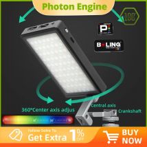 Boling BL-P1 P1 RGB 2500K-8500K Dimmerabile a colori LED Luce video Fotografia Video Studio DSLR Luce per fotocamera per Vlogging dal vivo