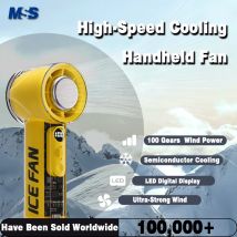 Ventola di raffreddamento turbo portatile, ventola portatile ricaricabile, ventola portatile, mini ventola portatile, ventola di raffreddamento portatile per il campeggio