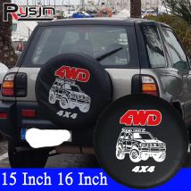 Auto Auto Reserverad Abdeckung Fahrzeug Reserverad Abdeckung Fall 14 15 16 Zoll für Toyota Für Jeep PVC Garage Reifen Schutz Auto Räder