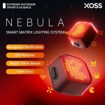 XOSS Nebula Smart Brake Bike Taillight Bike Lights With Customized Patterns Team Up Same Frequency Waterproof LED Rear Light