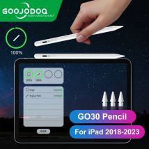 GOOJODOQ GO30 2024 Bluetooth Stylus Stift Für Apple Bleistift 2 1 iPad Bleistift für iPad Pen Pro 11 2018-2024 12,9 Air 4 Air 5 Air 6