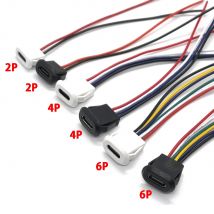 1 stücke 6pin USB Typ C Stecker Typ-C Mit karte schnalle Weibliche 5A Hohe Strom Schnelle Lade Jack port USB-C Ladegerät Steckdose