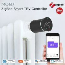 MOES TRV ZigBee 3.0 Tuya Nuovo Attuatore Del Radiatore Valvola Termostato Programmabile Intelligente Riscaldatore di Temperatura Alexa Controllo Vocale