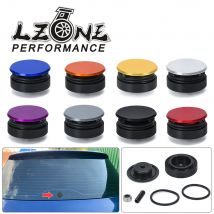 1 Juego de limpiaparabrisas trasero de aluminio para coche, Kit de eliminación de tapa de enchufe para Honda Acrua Toyota Mazda Nissan Kia, accesorios universales para coche