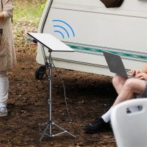 Starlink Mini-Stativhalterung, Höhenneigung, Starlink-Internet-Kit, Satellitenstangenmontage, kompatibler Mini-Rohradapter, Mini (V4) Schüssel