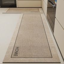 Küchenbodenmatte Saugfähiger Rutschfester Teppich Weiche Kieselgur-Fußmatten Heimdekoration Langer Teppich Küchenläufer