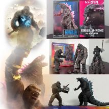 Godzilla X Kong 2: The New Empire New Colors Action Figures SHM Gojira KONG Godzilla Monster Figurka Lalka Model Ozdoby Zabawki