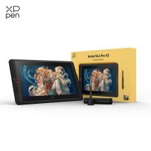 XPPen New Artist 15.6 Pro V2 Tavoletta Grafica con Monitor da 15.4 Pollici, 16K Livelli di Pressione, Pulsanti Rapidi con Quadrante Rosso per Windows e Mac